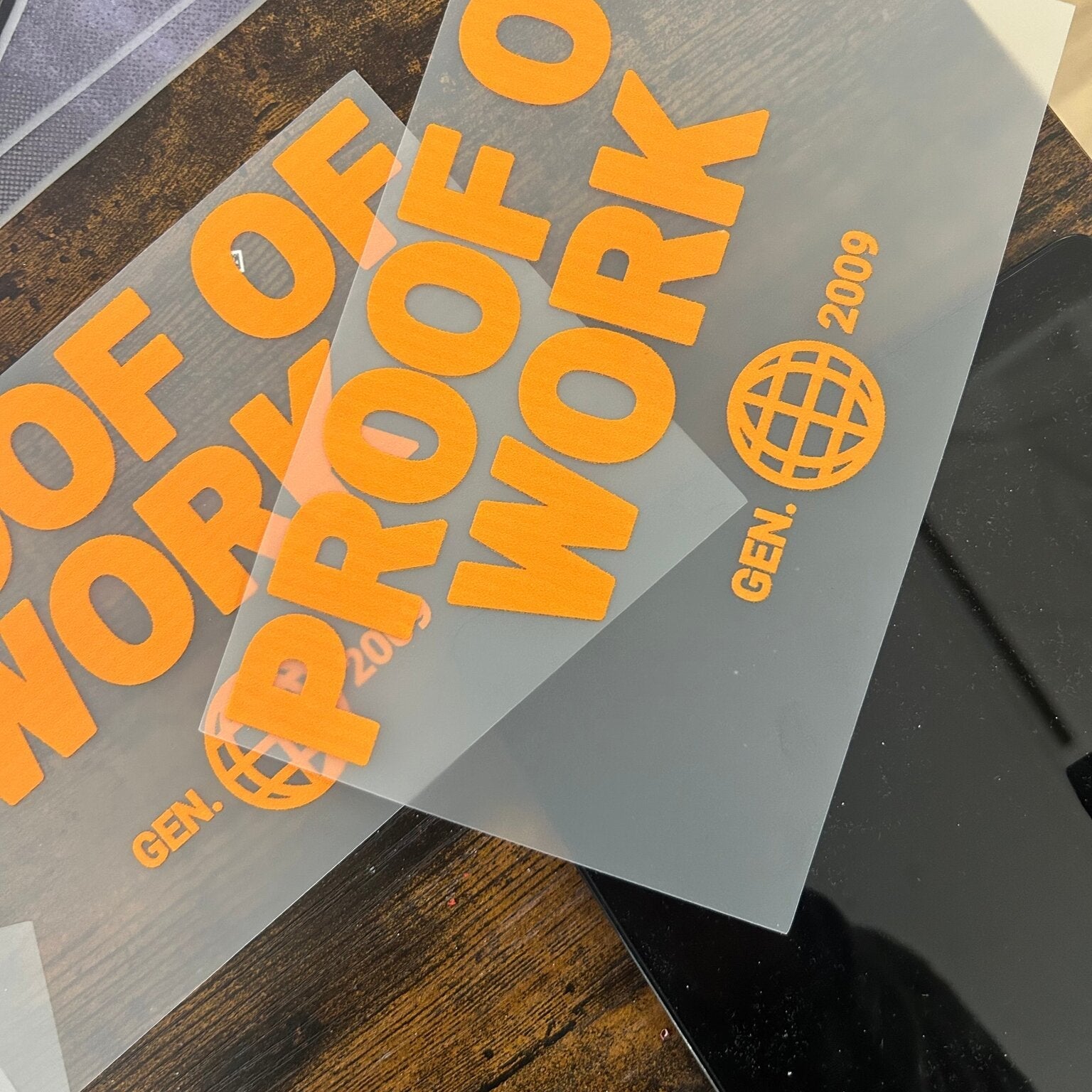 Bitcoin21 Bekleidung — Proof of Work Artikelbild