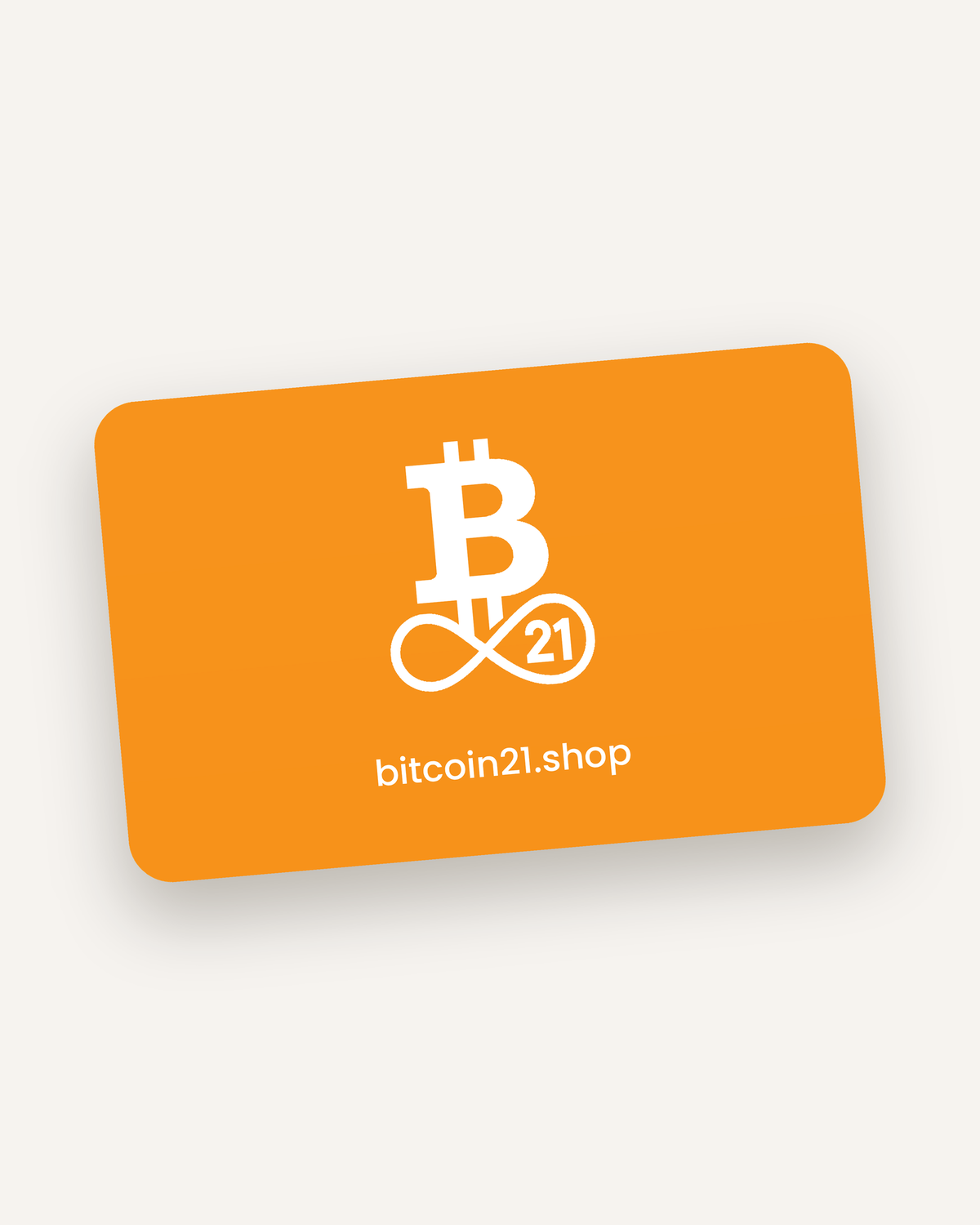 Bitcoin21 gift card – digital gift card for Bitcoin apparel