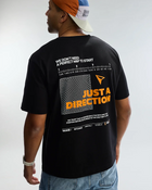 WeWill+ Bitcoin21 T-Shirt schwarz Privacy, Detail mit ton-in-ton Stickerei